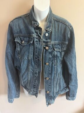 Gap 1969 Classic Denim Trucker Jean Jacket Medium Wash XXL